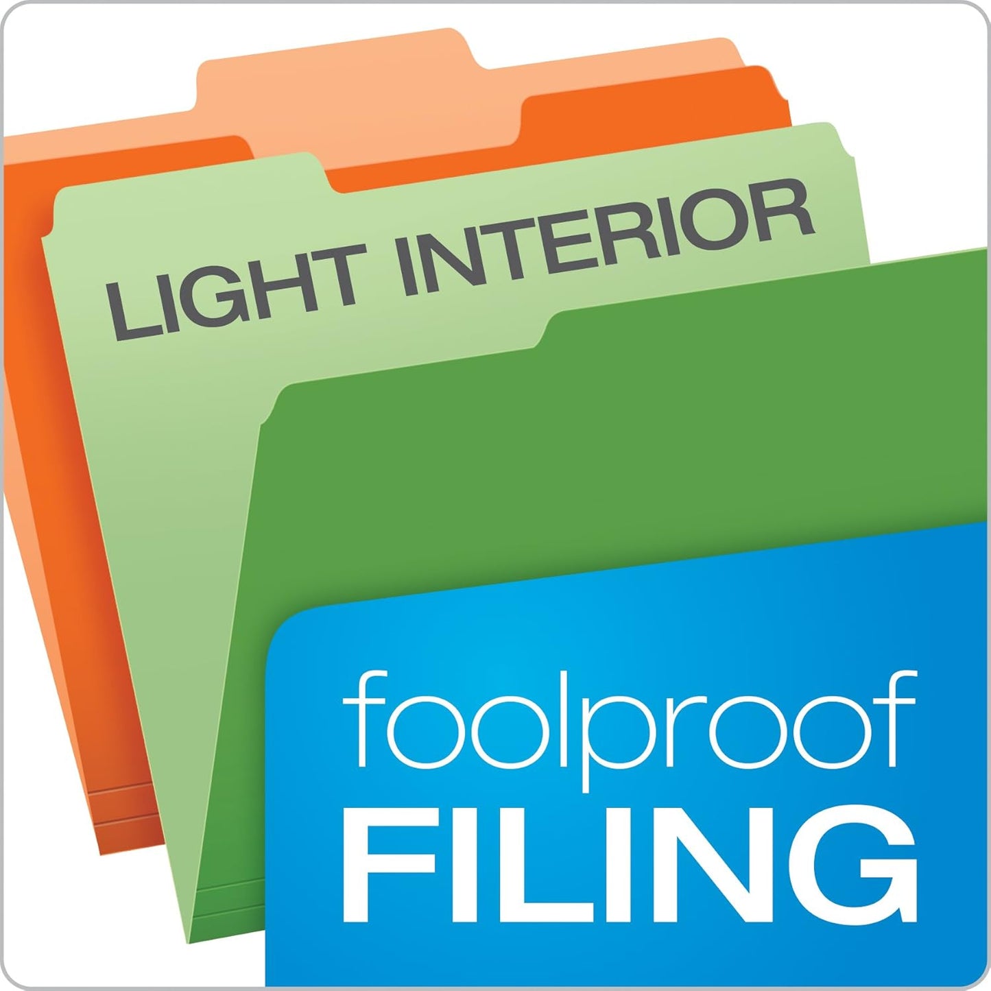 Pendaflex File Folders, Letter Size, 1/3 Cut, Manila, 250 per Box (752250)