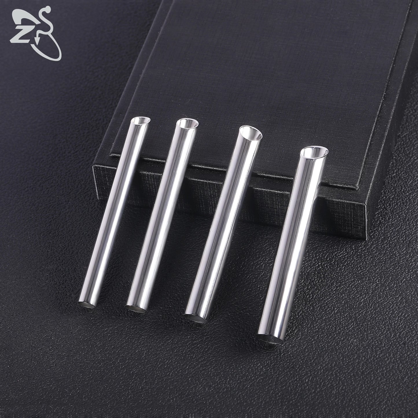 ZS 1 PC 14/16/18/20G Stainless Steel Threadless Piercing Tool Piercings Needles Receiving Tube Insertion Pin For Push In Jewelry