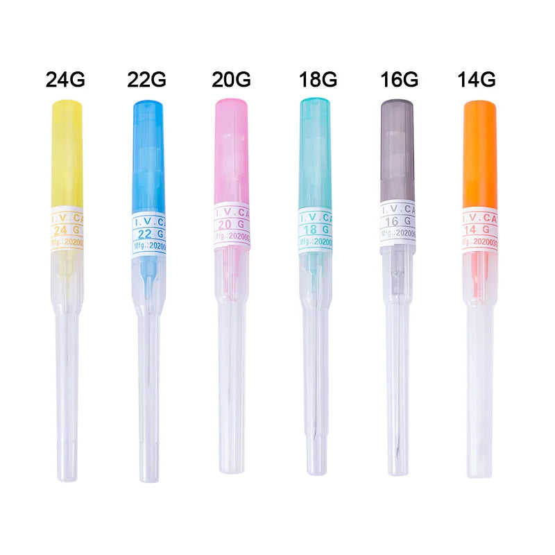 1pc Surgical Steel Sterile Catheter Cannula Piercing Needles Tools Kit Belly Nose Lip Ear Jewelry Body Piercing Tattoo Needles