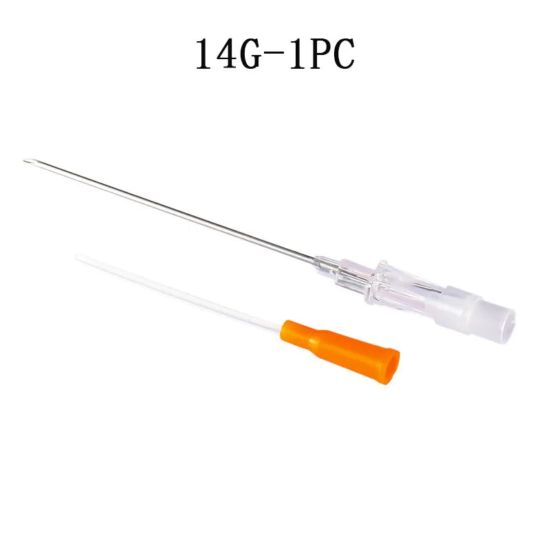 1pc Surgical Steel Sterile Catheter Cannula Piercing Needles Tools Kit Belly Nose Lip Ear Jewelry Body Piercing Tattoo Needles
