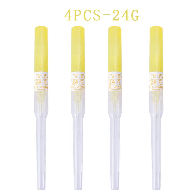 1pc Surgical Steel Sterile Catheter Cannula Piercing Needles Tools Kit Belly Nose Lip Ear Jewelry Body Piercing Tattoo Needles