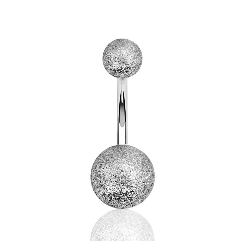 14G 10MM 3/8 Inch 316L Surgical Steel Belly Button Rings Belly Earring CZ Opal Navel Rings Barbell Body Piercings Jewelry Oreja