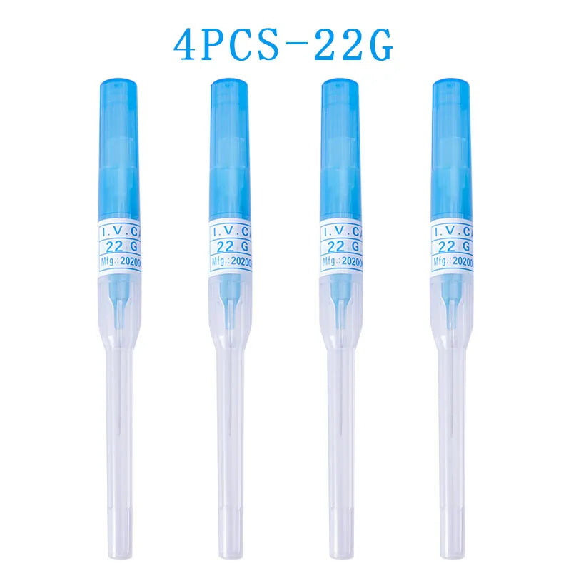 1pc Surgical Steel Sterile Catheter Cannula Piercing Needles Tools Kit Belly Nose Lip Ear Jewelry Body Piercing Tattoo Needles