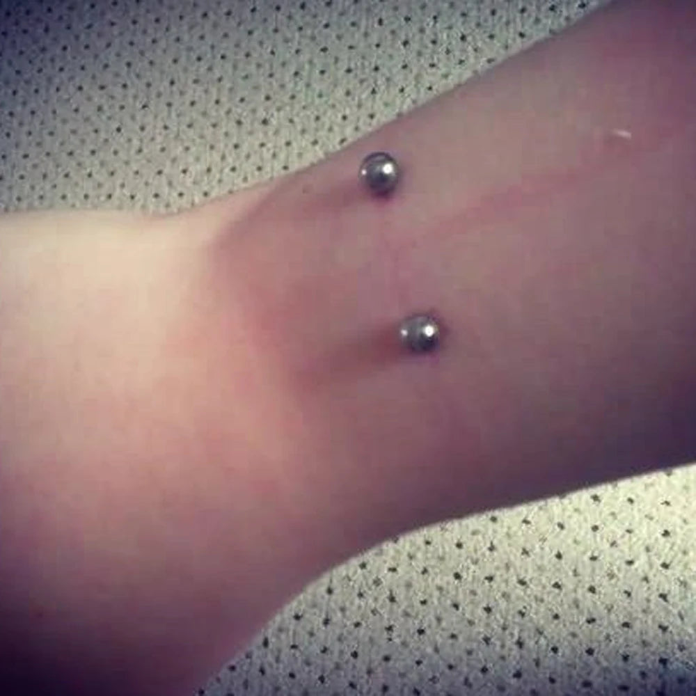 361L Surgical Steel Eyebrow Banana Piercing Lip Ring Curved Tongue Barbell Ring Daith Helix Rook Earring Wrist Piercings Jewelry