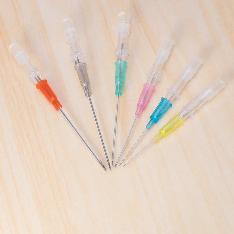 1pc Surgical Steel Sterile Catheter Cannula Piercing Needles Tools Kit Belly Nose Lip Ear Jewelry Body Piercing Tattoo Needles