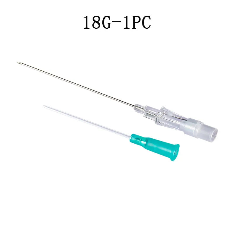 1pc Surgical Steel Sterile Catheter Cannula Piercing Needles Tools Kit Belly Nose Lip Ear Jewelry Body Piercing Tattoo Needles