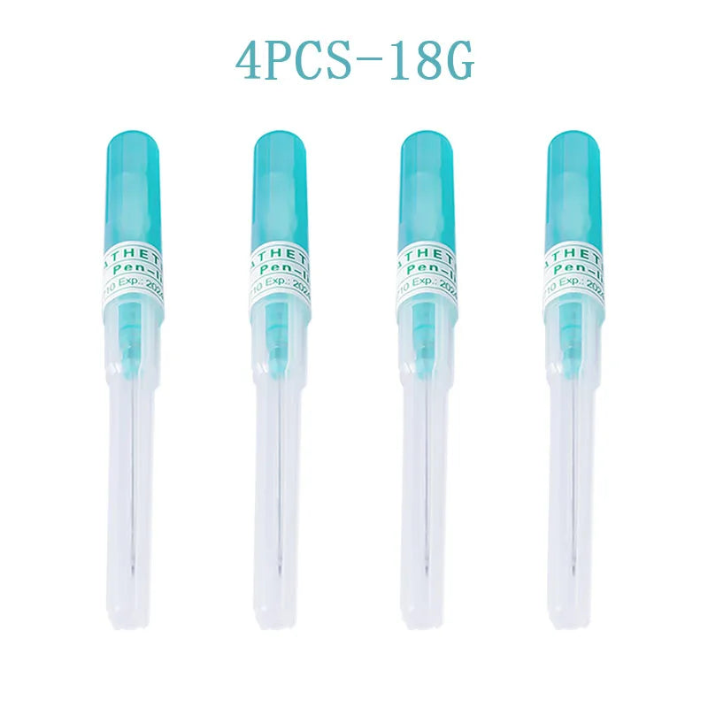 1pc Surgical Steel Sterile Catheter Cannula Piercing Needles Tools Kit Belly Nose Lip Ear Jewelry Body Piercing Tattoo Needles