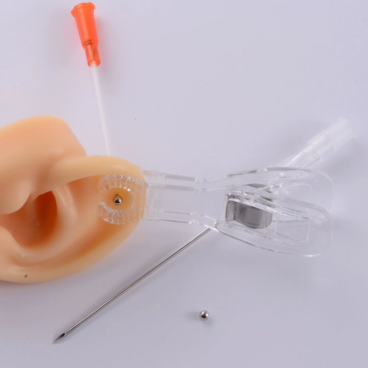 Fashion Professional Piercing Disposable Ear Piercing Needle Ear Studs Tongue Pin Labret Eyebrow Ring Adhesive Nail Navel Stud Piercing Tool