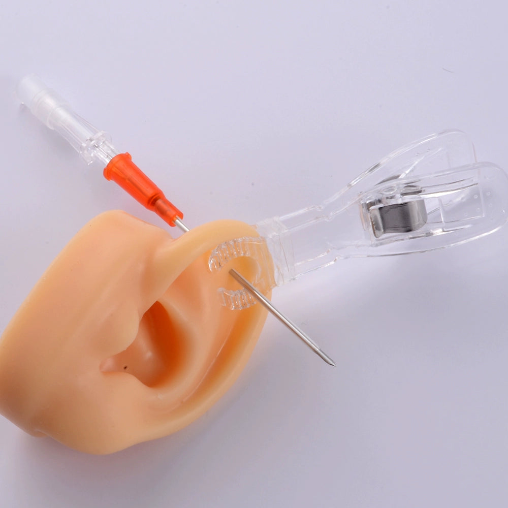 Fashion Professional Piercing Disposable Ear Piercing Needle Ear Studs Tongue Pin Labret Eyebrow Ring Adhesive Nail Navel Stud Piercing Tool