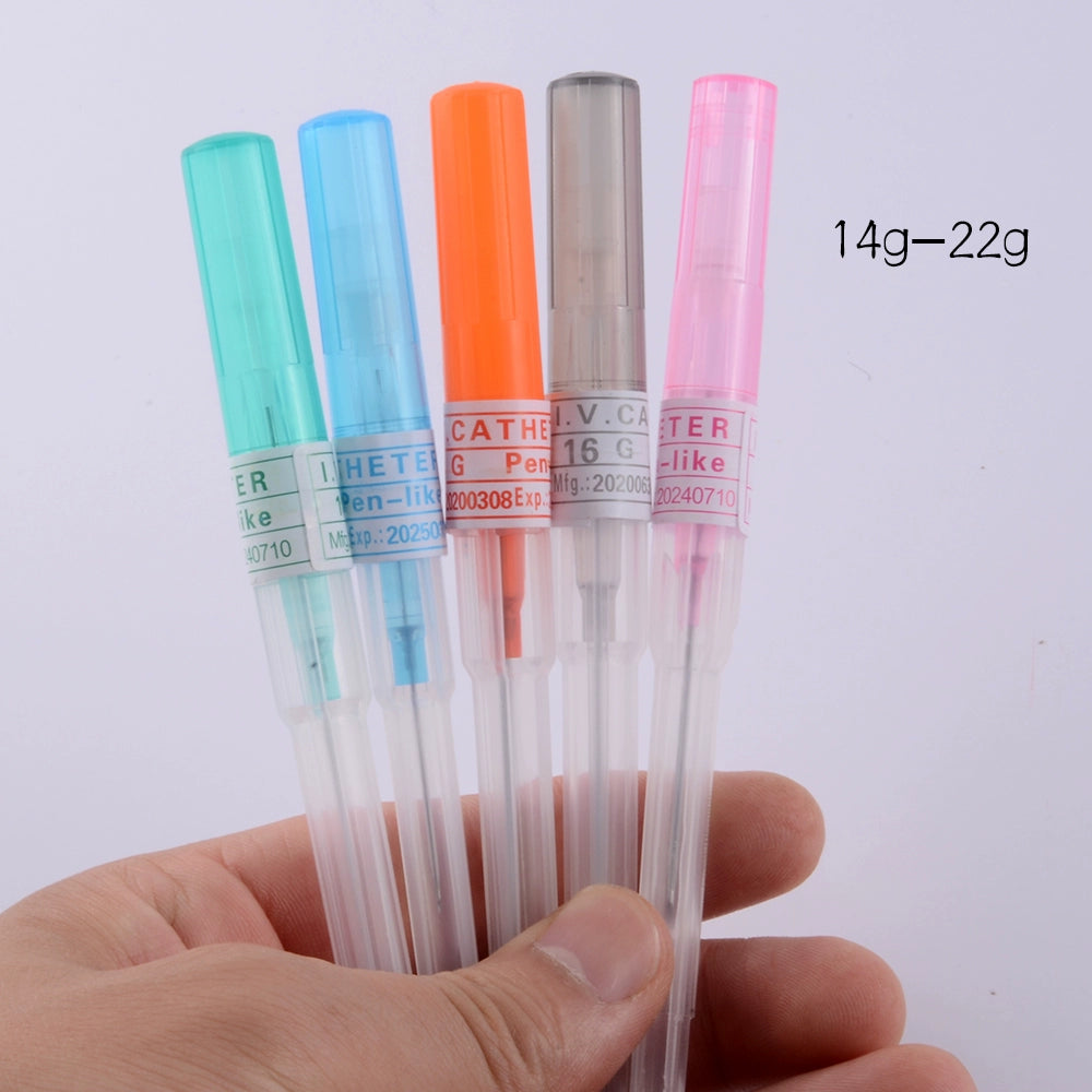 Fashion Professional Piercing Disposable Ear Piercing Needle Ear Studs Tongue Pin Labret Eyebrow Ring Adhesive Nail Navel Stud Piercing Tool