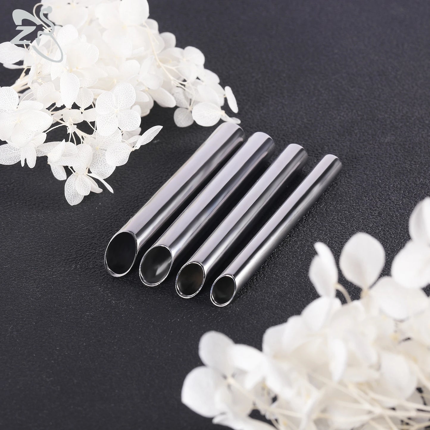ZS 1 PC 14/16/18/20G Stainless Steel Threadless Piercing Tool Piercings Needles Receiving Tube Insertion Pin For Push In Jewelry