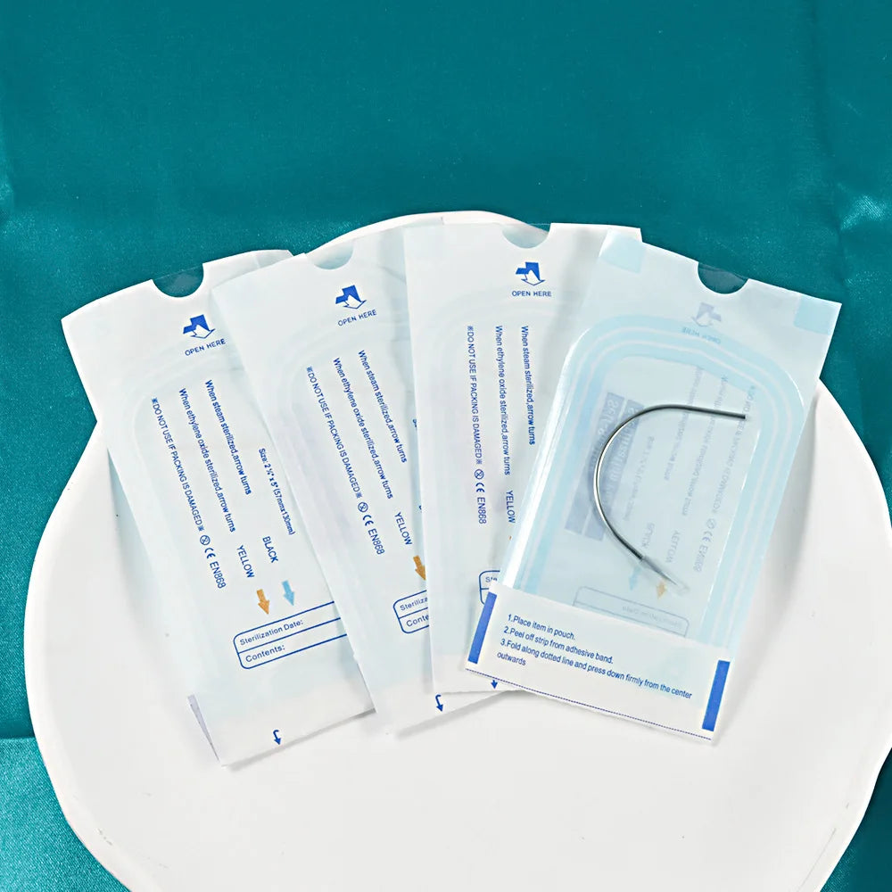 ZS 1PC Surgical Steel Navel Piercing Needles Kit Curved Needle Sterile Package Precision Curved Body Piercing Tools Disposable