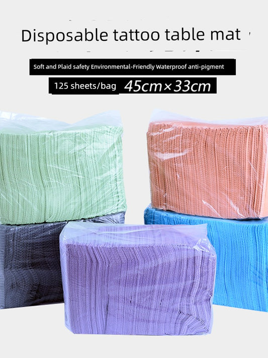 Tattoo Equipment Disposable Tattoo Table Mat Waterproof Absorbent Tattoo Tablecloth Tablecloth Tattoo Bed Sheet Mattress Dedicated Product