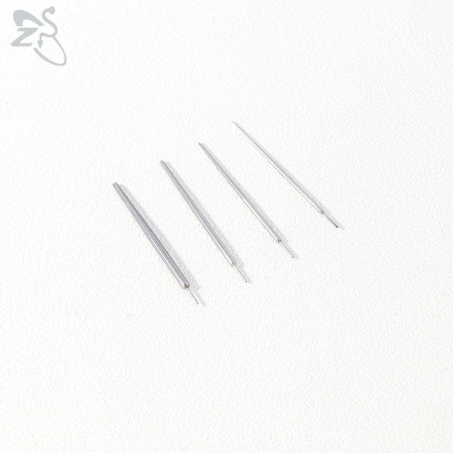 ZS 1 PC 14/16/18/20G Stainless Steel Threadless Piercing Tool Piercings Needles Receiving Tube Insertion Pin For Push In Jewelry