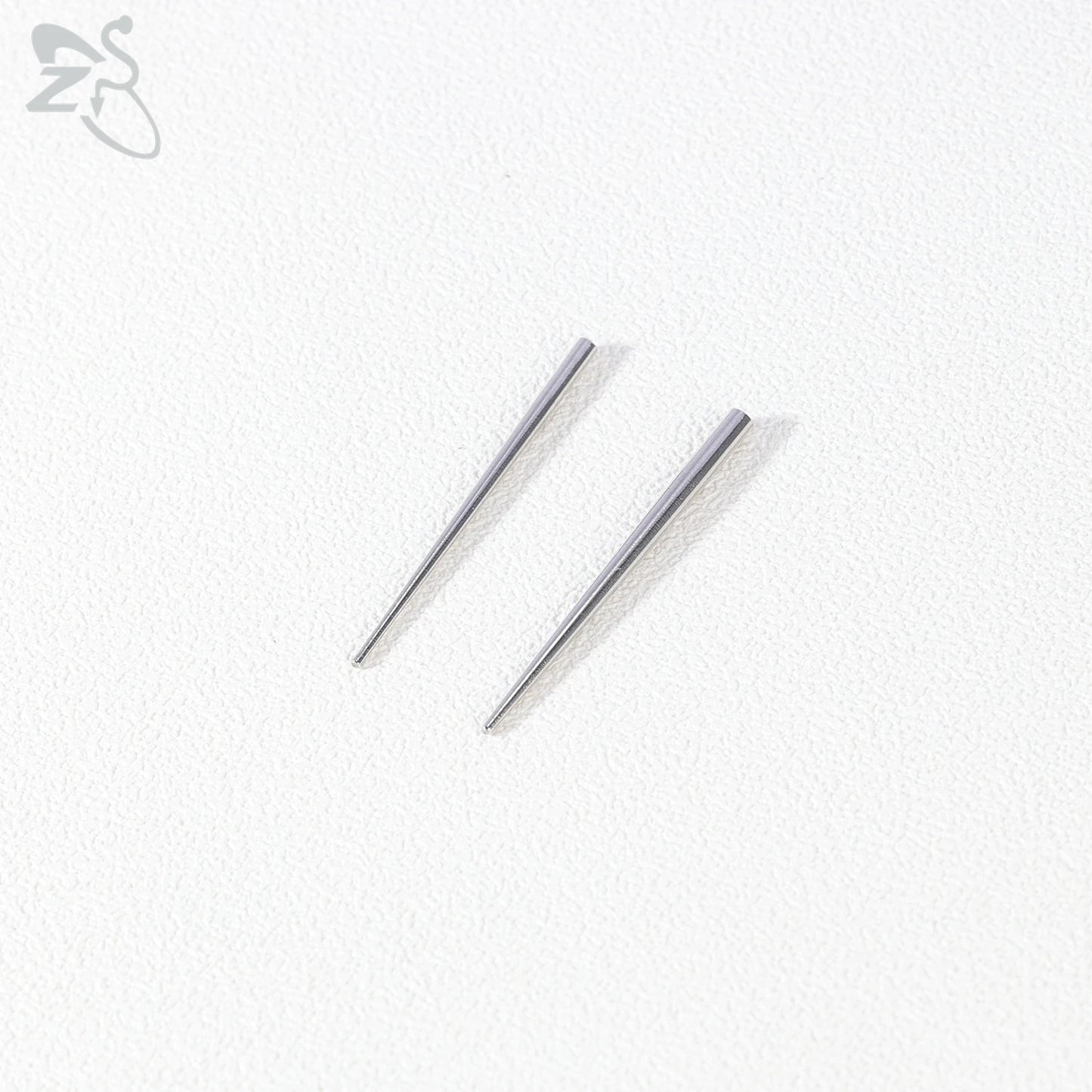 ZS 1 PC 14/16/18/20G Stainless Steel Threadless Piercing Tool Piercings Needles Receiving Tube Insertion Pin For Push In Jewelry