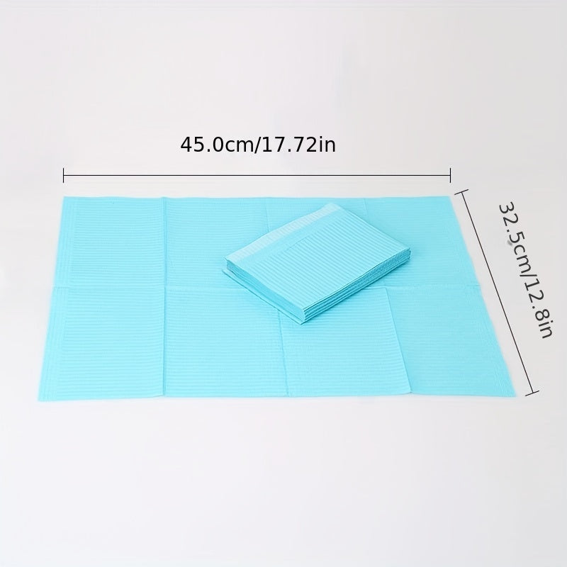 125PCS Disposable Tattoo Table Cleaning Cloth Pad, Dental Piercing  Bibs, Waterproof Disposable Tattoo Table Mats, Dental Tattoo Accessories